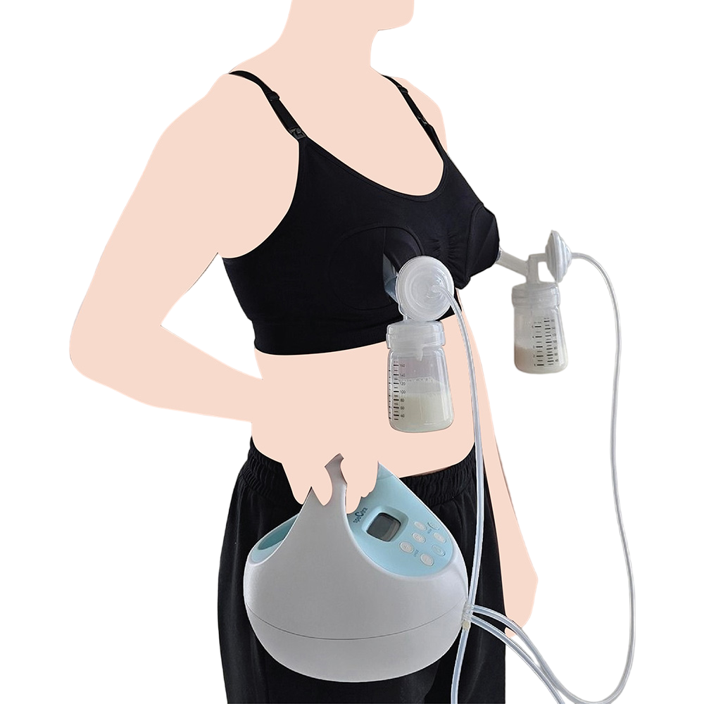 Spectra - Hugs'N Kisses Hands-Free Pumping/Nursing Bra Only - Midnight