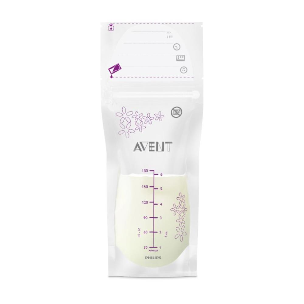 Philips Avent - Breast Milk Bags - 180ml - Pack of 25