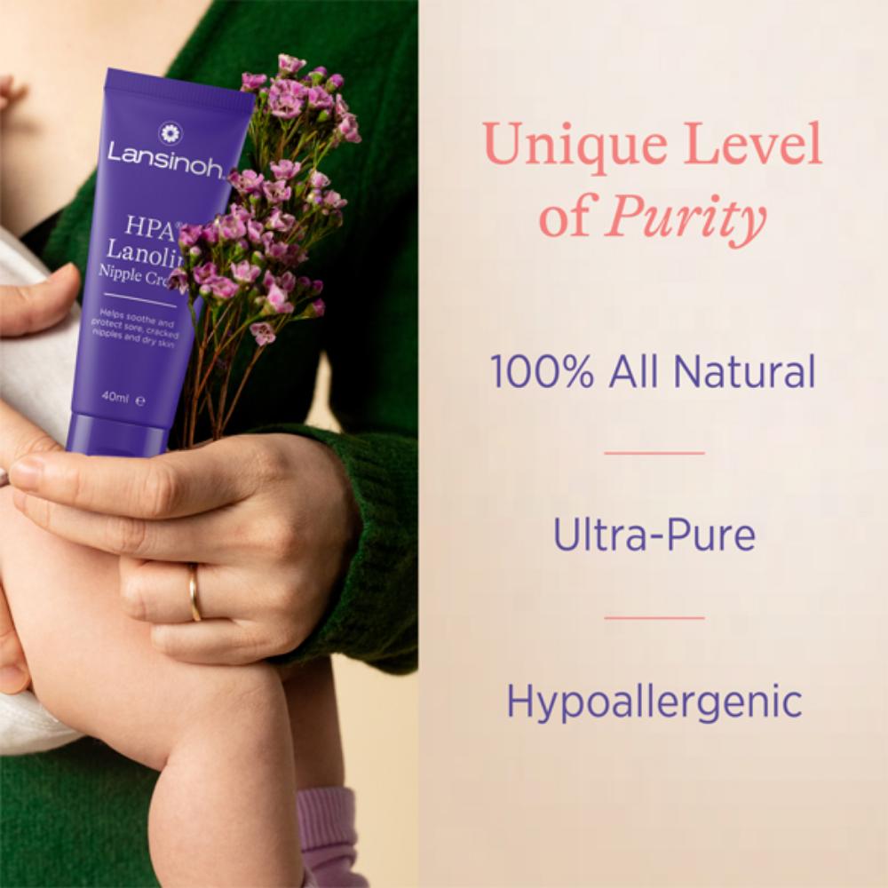 Lansinoh - HPA Lanolin Cream for Sore Nipples - 40mg