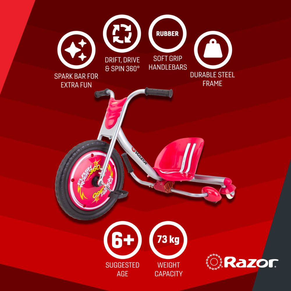Razor Flash Rider 360 Red