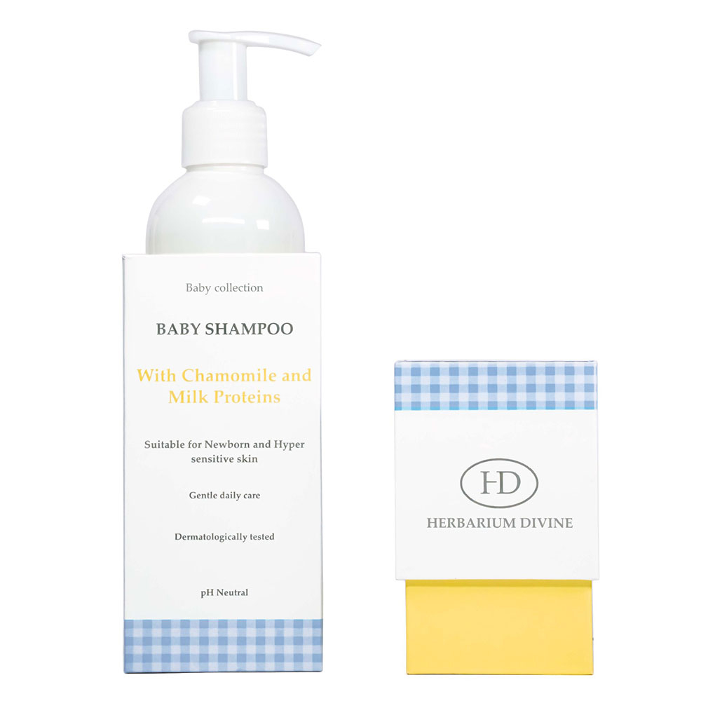 Herbarium Divine - Baby Shampoo with Chamomile & Milk Proteins