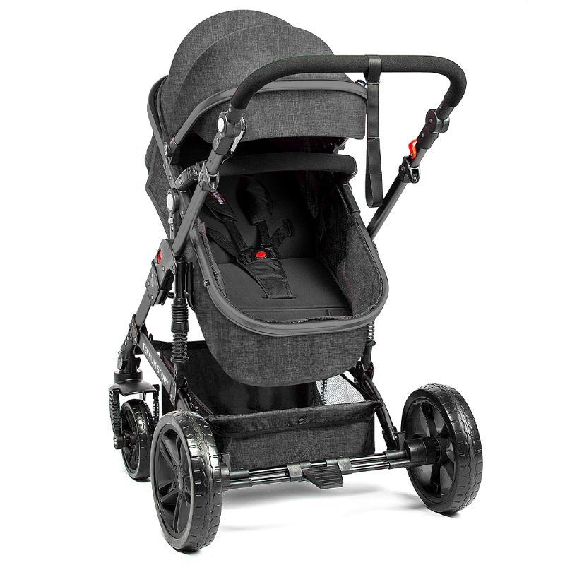 Teknum - 3-in-1 Pram Stroller - Space Grey