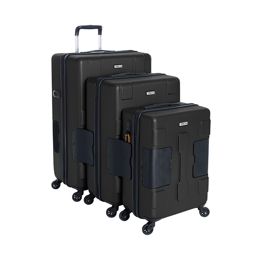 TACH Luggage - Connectable Luggage 3pc-Set - Black