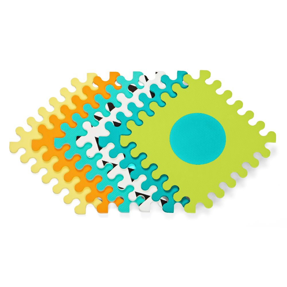 Infantino - Set Gaga Soft Foam Puzzle Mat - 6pc