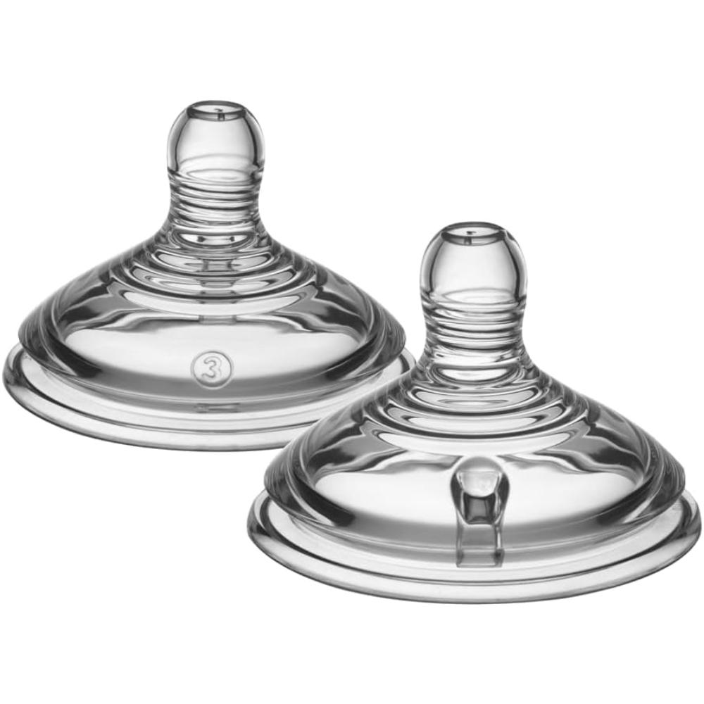 Tommee Tippee - Fast Flow Bottle Teats 6m+ - Pack of 2