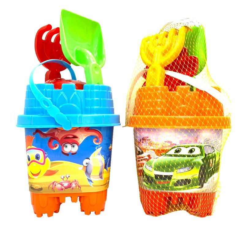 Dede - Beach Castle Bucket Set With Picture