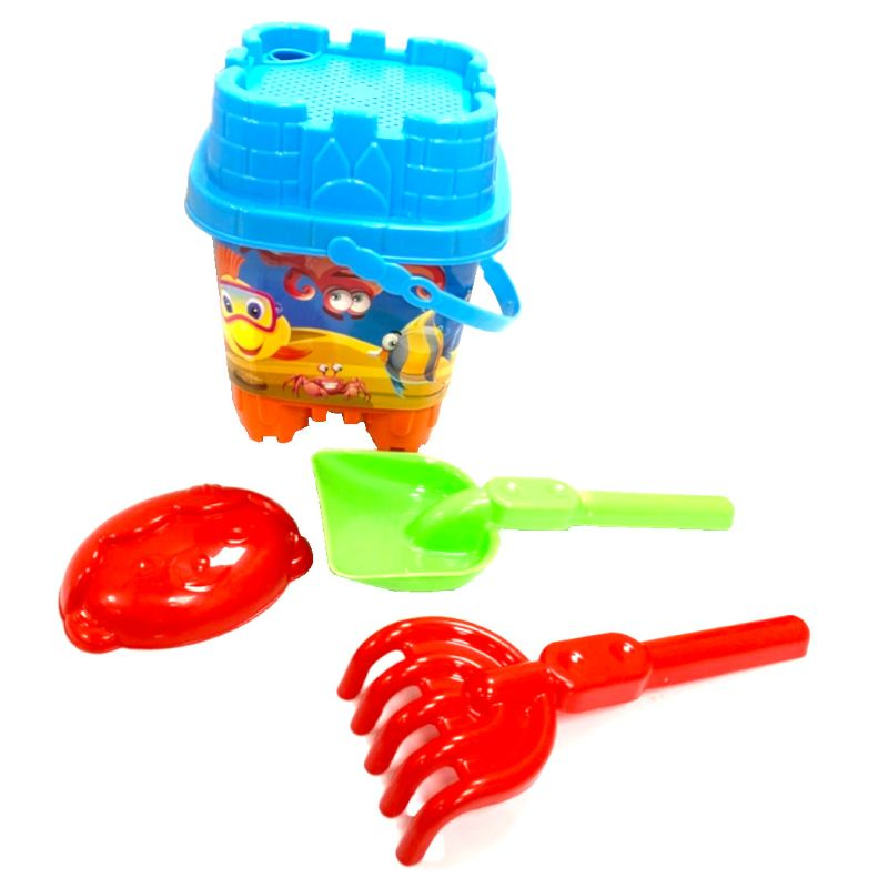 Dede - Beach Castle Bucket Set With Picture