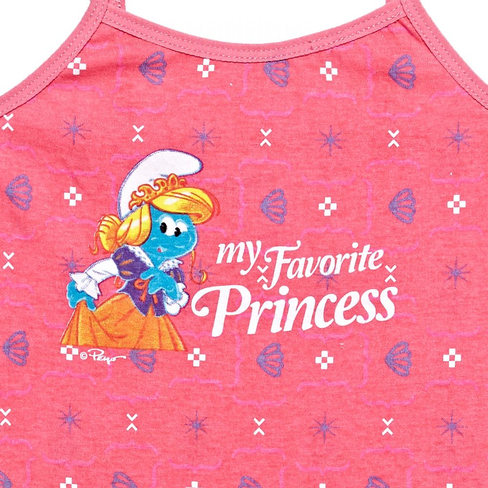 The Smurfs - Vest & Underwear Set - Pink