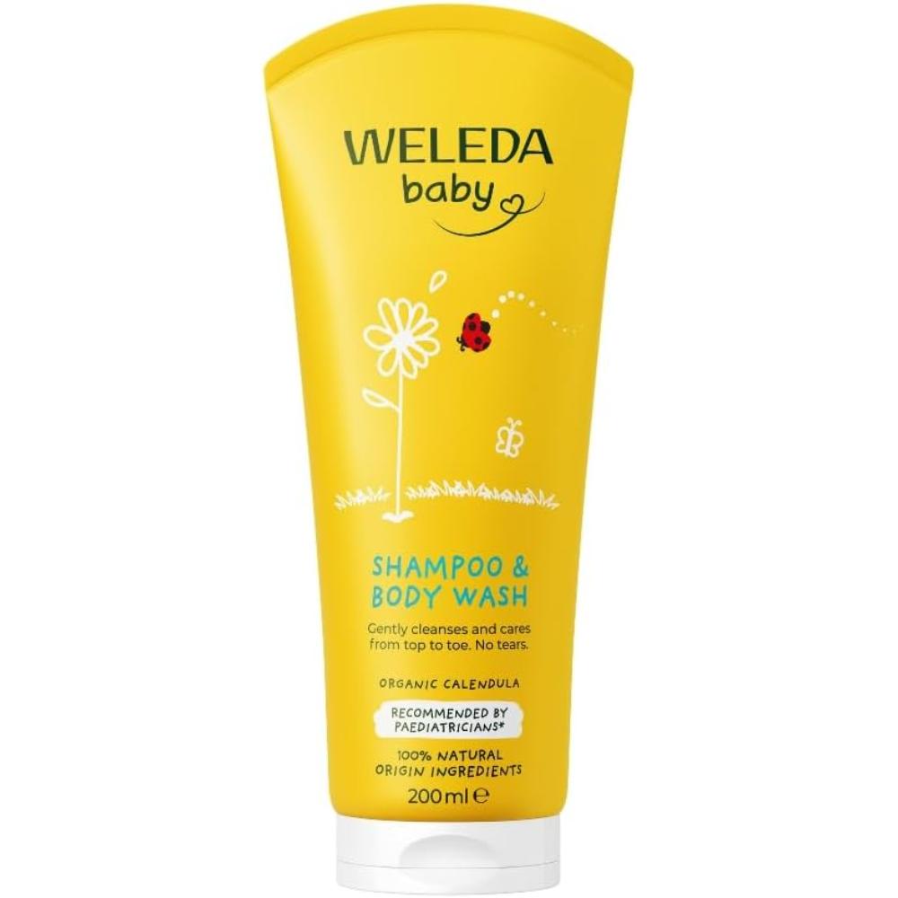 Weleda - Baby Calendula Body Wash & Shampoo 200ml