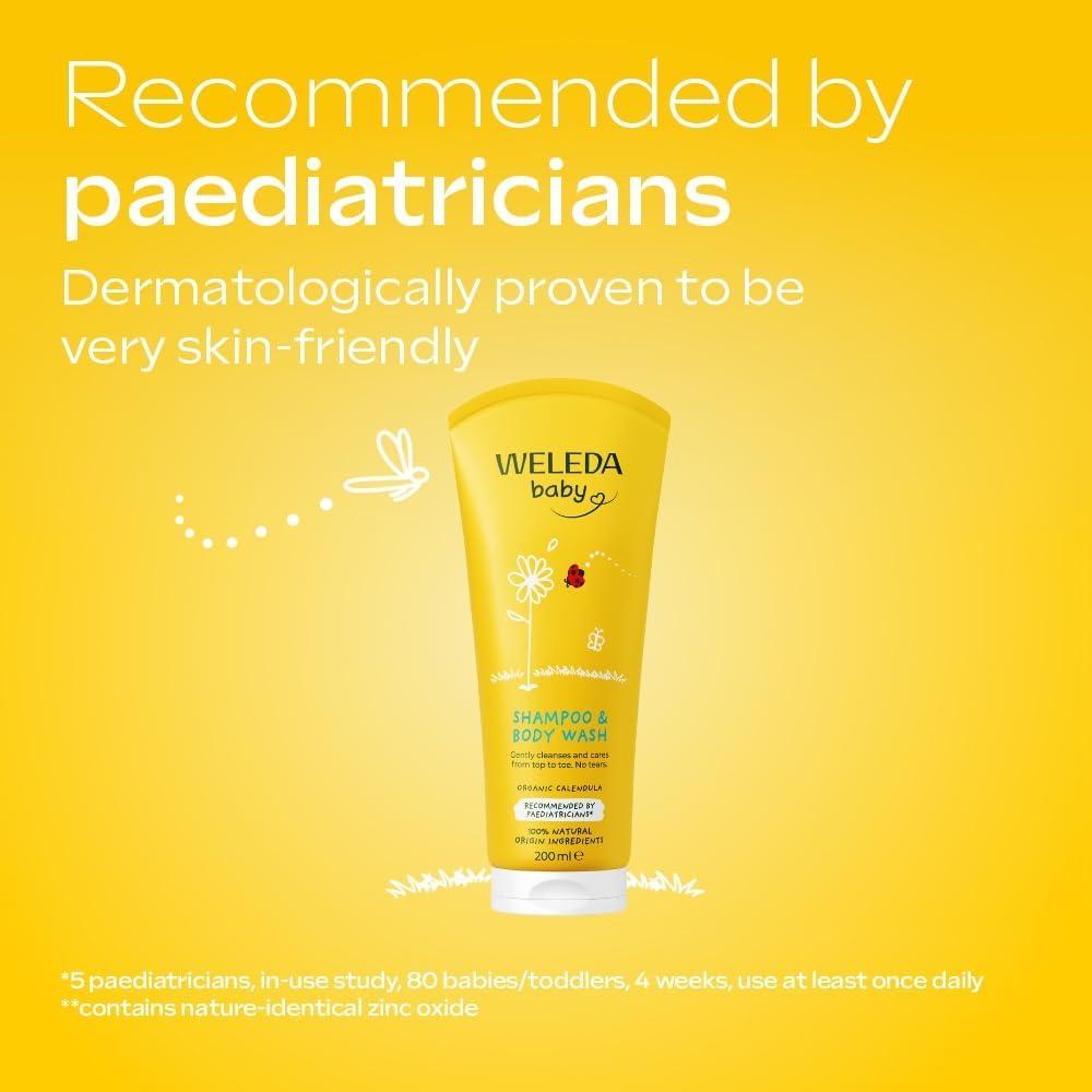 Weleda - Baby Calendula Body Wash & Shampoo 200ml