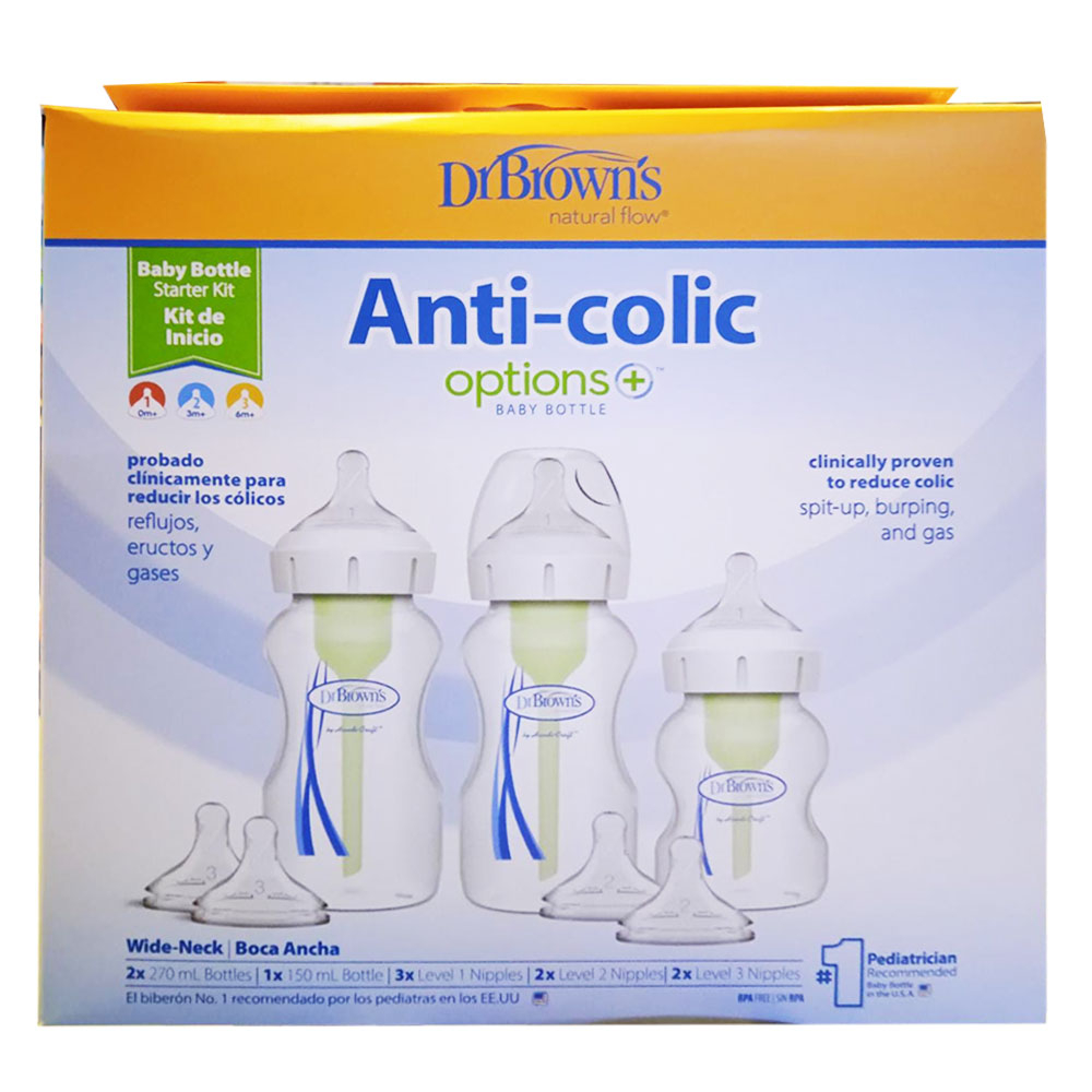 Dr. Brown's - PP Wide-Neck Options+ Bottle Starter Kit